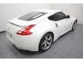 2009 Pearl White Nissan 370Z Sport Touring Coupe  photo #11