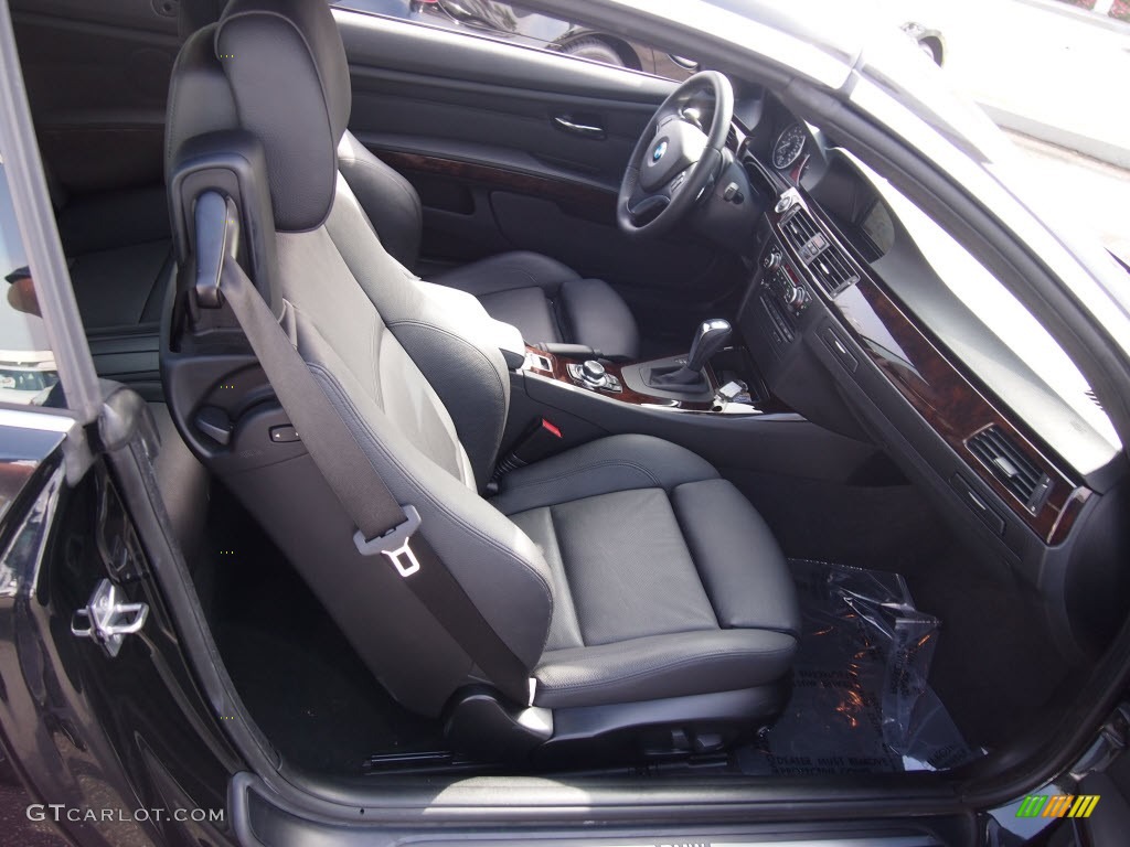 2010 3 Series 335i Convertible - Black Sapphire Metallic / Black photo #5