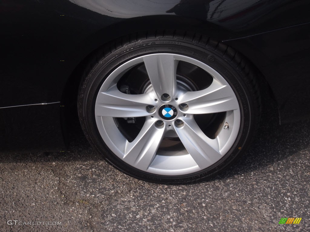 2010 3 Series 335i Convertible - Black Sapphire Metallic / Black photo #9