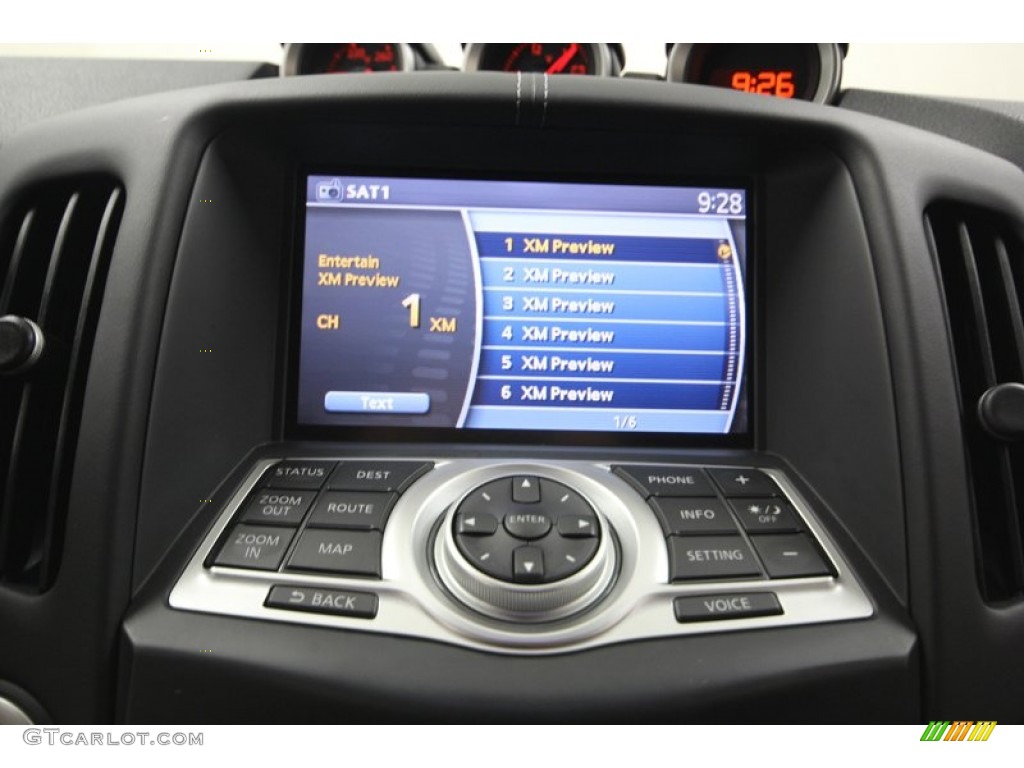 2009 Nissan 370Z Sport Touring Coupe Controls Photo #80460682