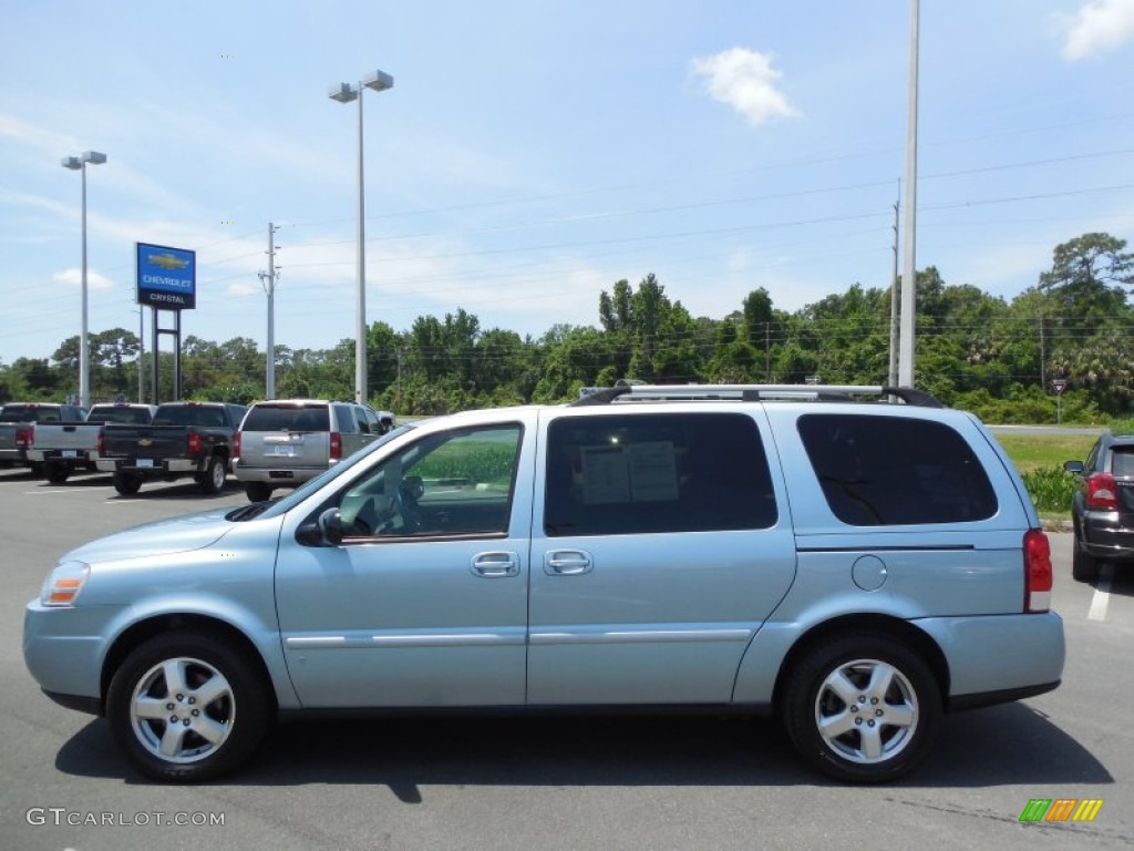 2007 Uplander LT - Polar Blue Metallic / Medium Gray photo #2