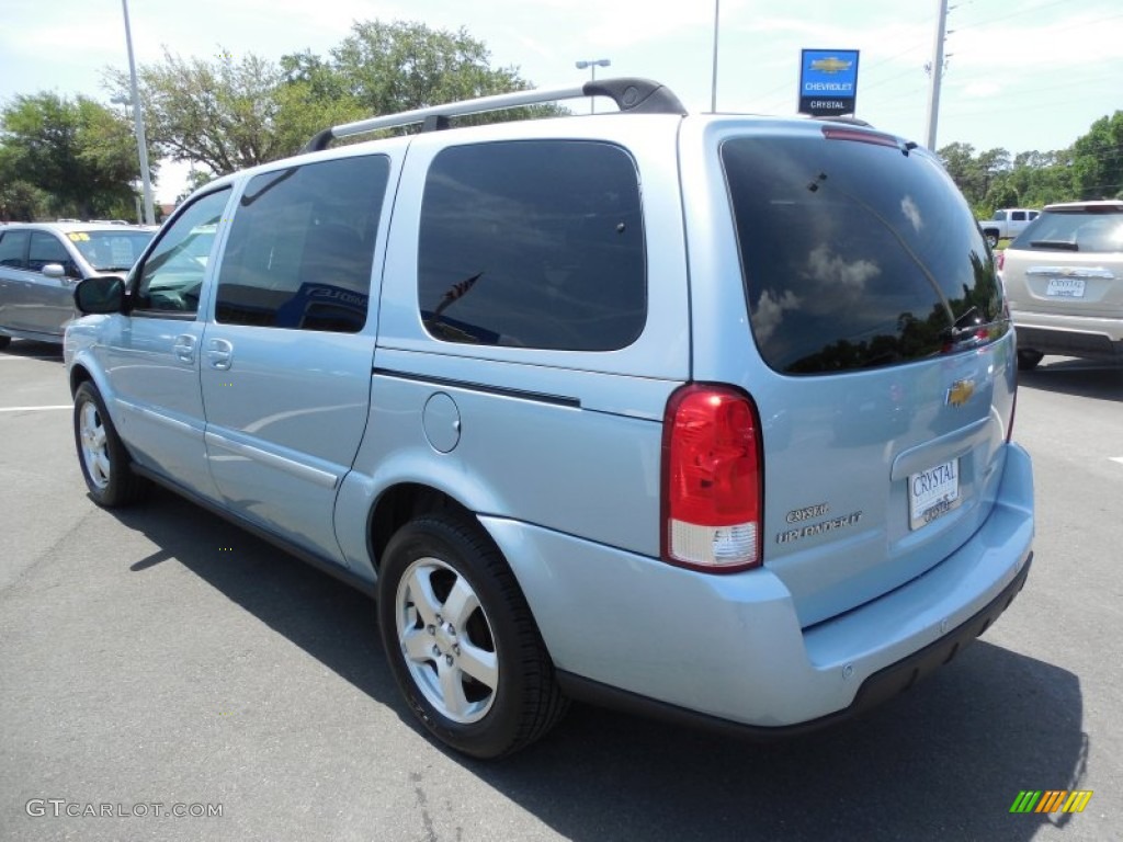 2007 Uplander LT - Polar Blue Metallic / Medium Gray photo #3
