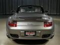 2008 Arctic Silver Metallic Porsche 911 Turbo Cabriolet  photo #16