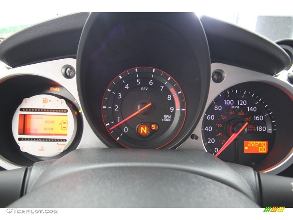 2009 Nissan 370Z Sport Touring Coupe Gauges Photo #80461055