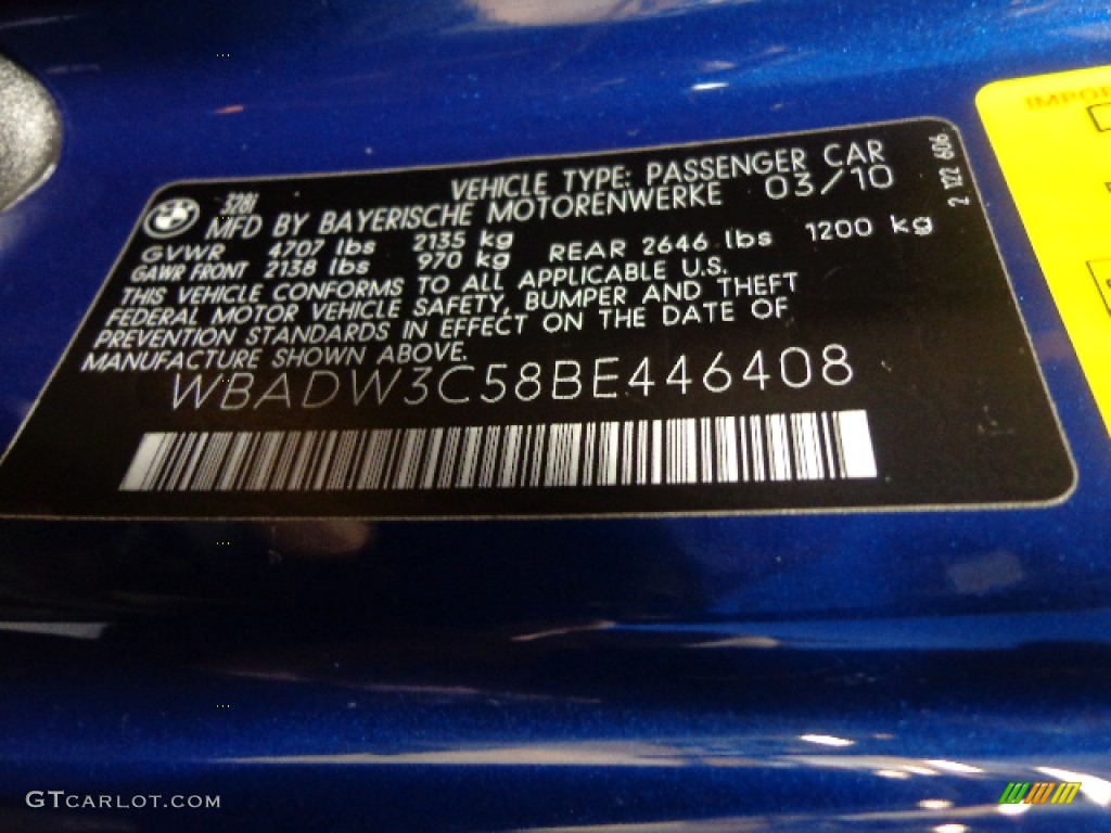 2011 3 Series 328i Convertible - Le Mans Blue Metallic / Saddle Brown Dakota Leather photo #20