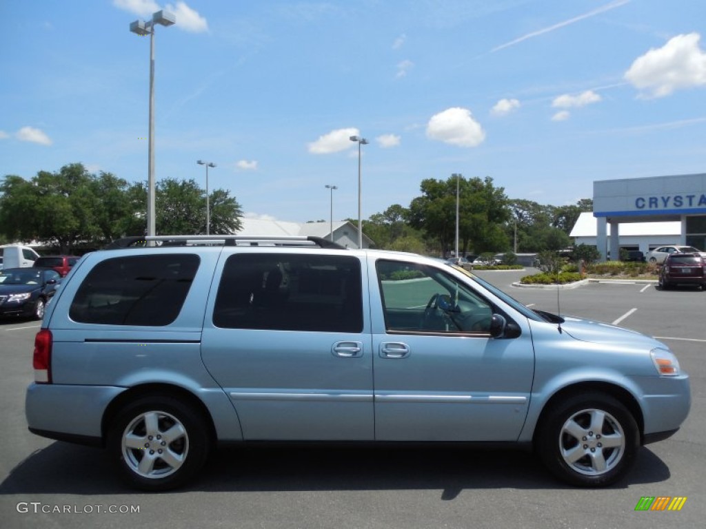 2007 Uplander LT - Polar Blue Metallic / Medium Gray photo #11
