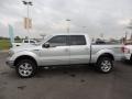 2013 Ingot Silver Metallic Ford F150 Lariat SuperCrew 4x4  photo #5