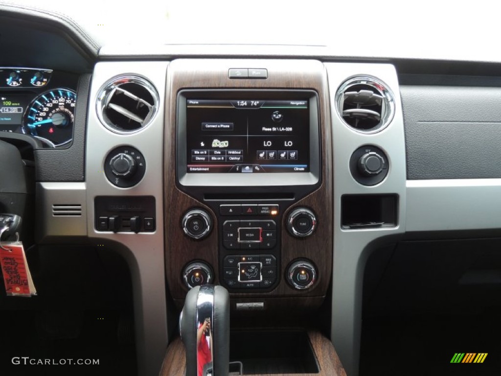 2013 Ford F150 Lariat SuperCrew 4x4 Controls Photo #80461475
