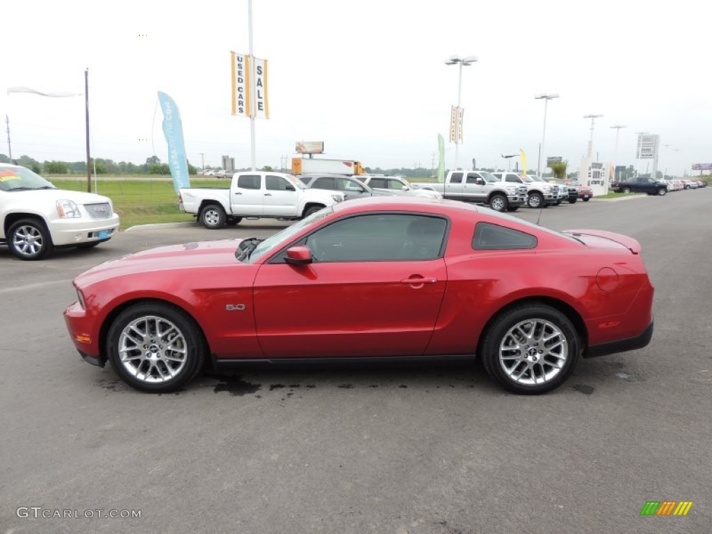 Red Candy Metallic 2012 Ford Mustang GT Coupe Exterior Photo #80462237