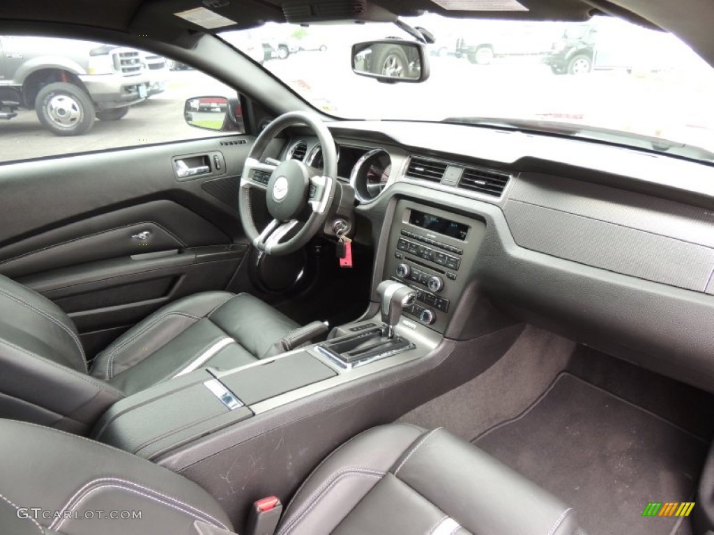 Charcoal Black/Cashmere Interior 2012 Ford Mustang GT Coupe Photo #80462256