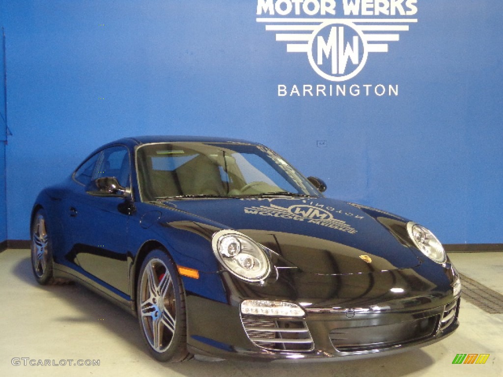 2010 911 Carrera 4S Coupe - Black / Black photo #1