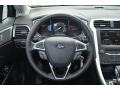 SE Appearance Package Charcoal Black/Red Stitching 2013 Ford Fusion SE 1.6 EcoBoost Steering Wheel