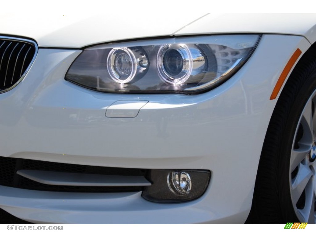 2012 3 Series 328i xDrive Coupe - Alpine White / Black photo #28