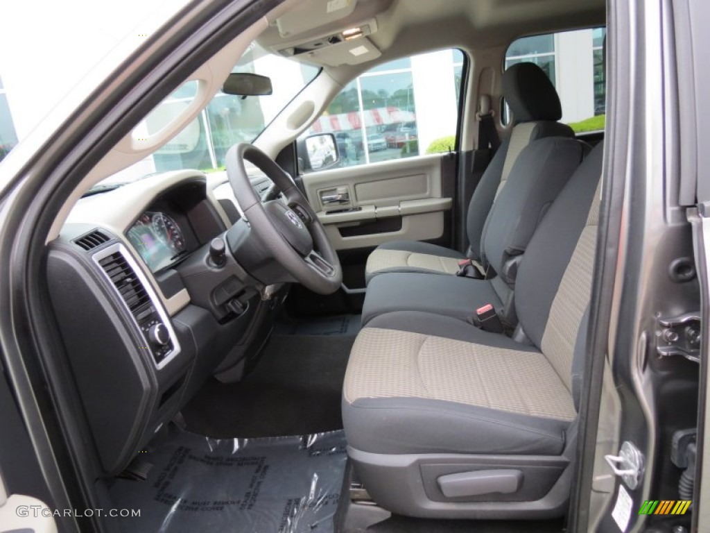 2012 Ram 1500 SLT Quad Cab - Mineral Gray Metallic / Dark Slate Gray/Medium Graystone photo #11