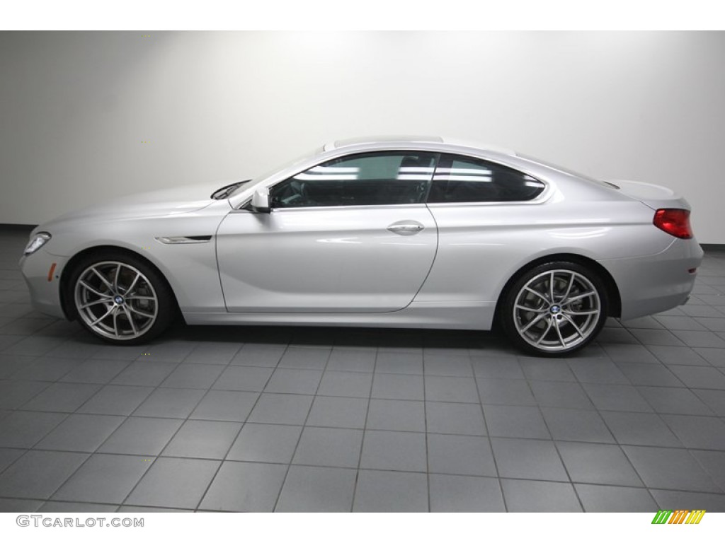 Titanium Silver Metallic 2012 BMW 6 Series 650i Coupe Exterior Photo #80464406