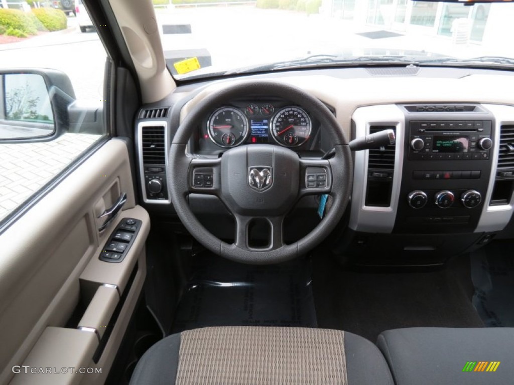 2012 Ram 1500 SLT Quad Cab - Mineral Gray Metallic / Dark Slate Gray/Medium Graystone photo #27