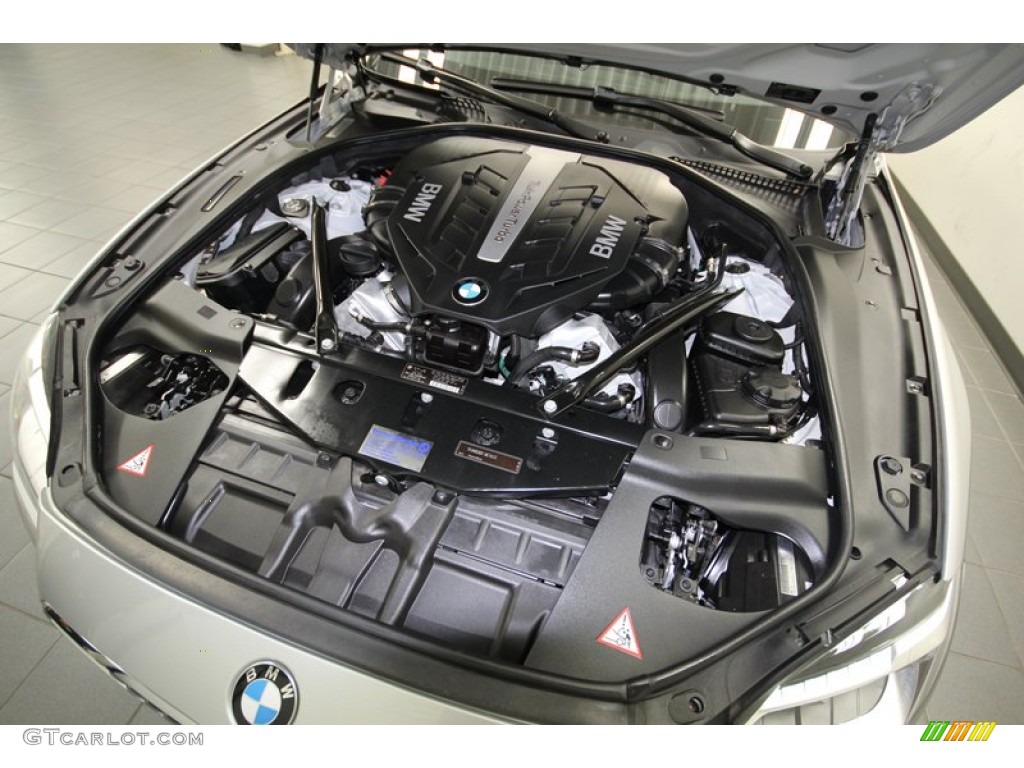 2012 BMW 6 Series 650i Coupe 4.4 Liter DI TwinPower Turbo DOHC 32-Valve VVT V8 Engine Photo #80465032