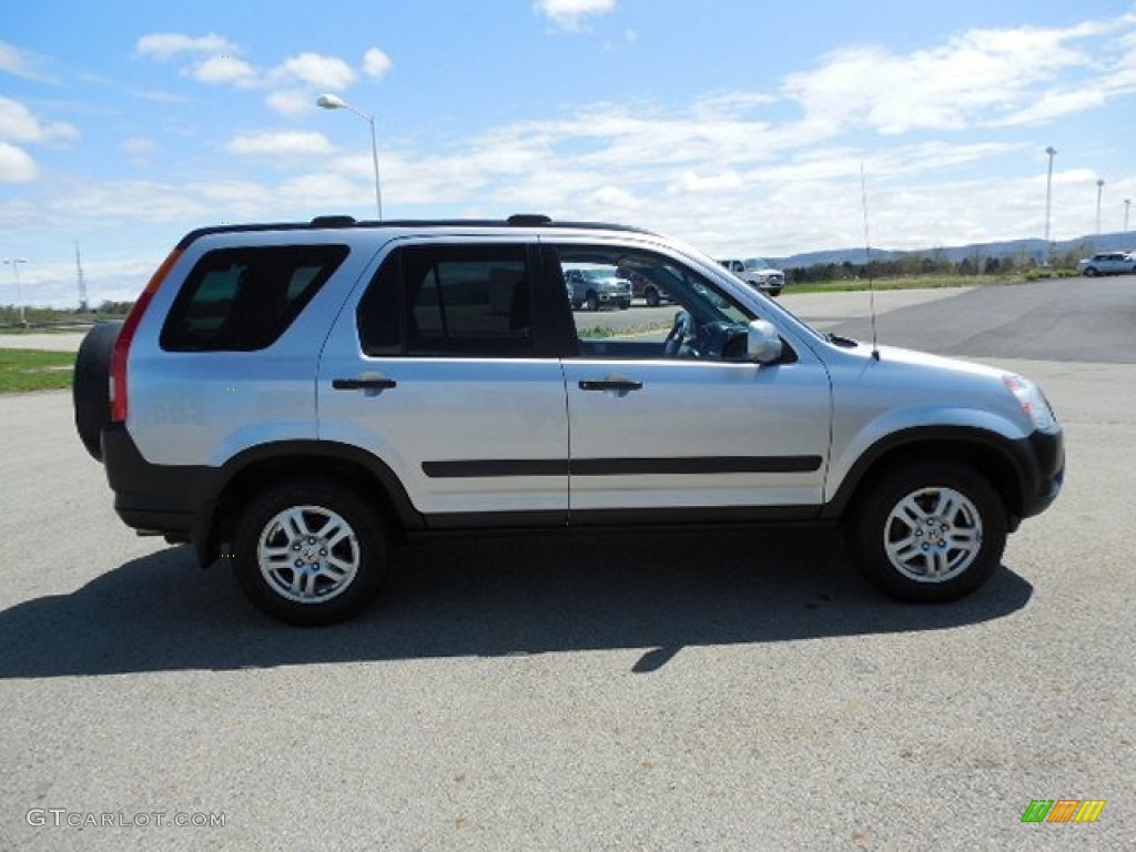 2004 CR-V EX 4WD - Satin Silver Metallic / Black photo #4