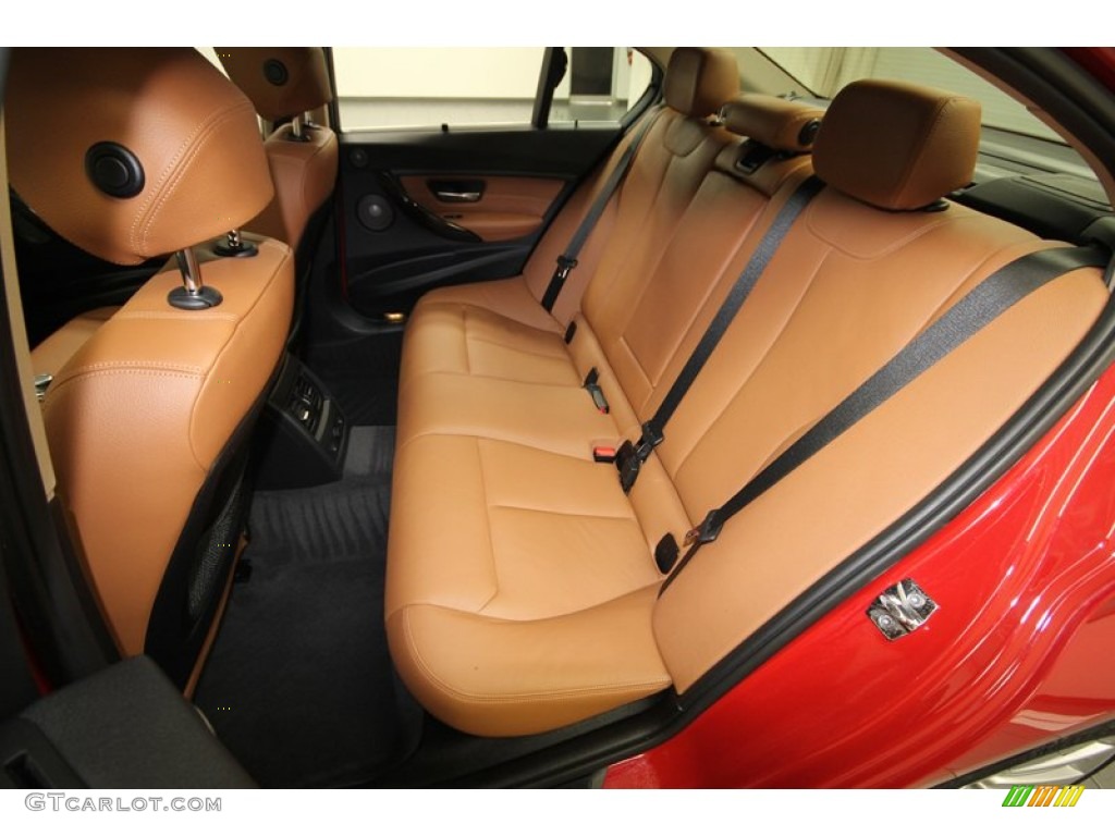2012 BMW 3 Series 328i Sedan Rear Seat Photo #80465291