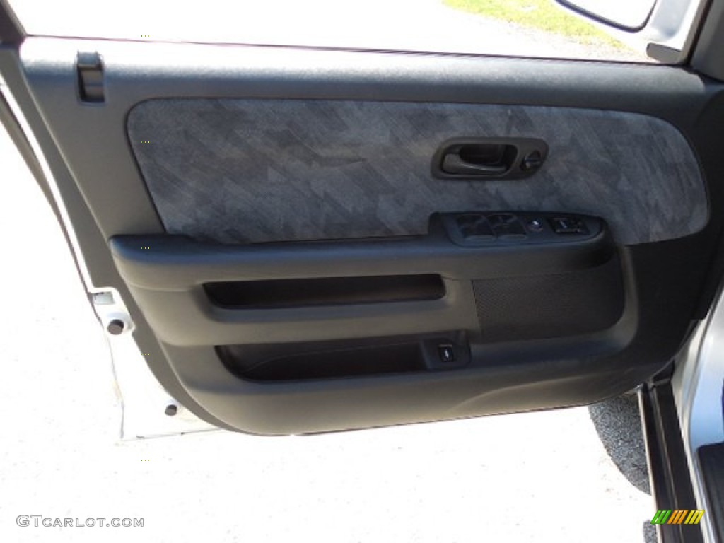 2004 CR-V EX 4WD - Satin Silver Metallic / Black photo #6