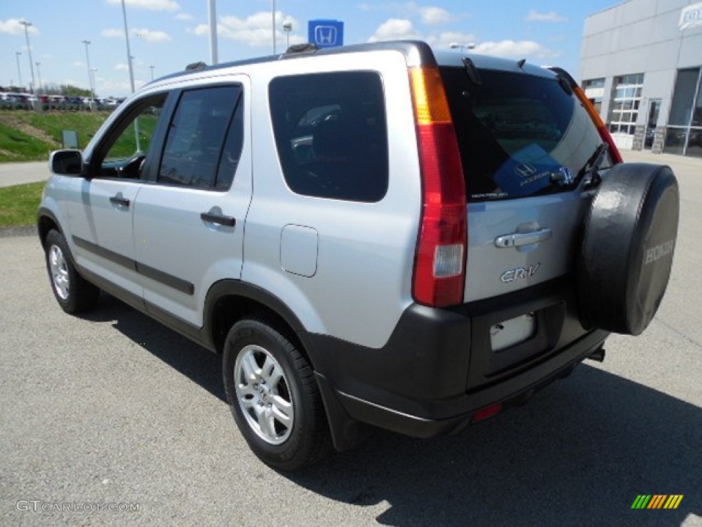 2004 CR-V EX 4WD - Satin Silver Metallic / Black photo #16