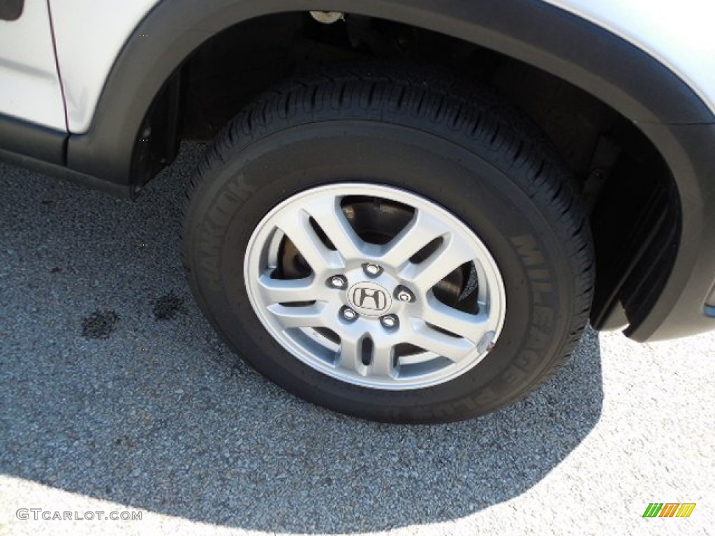 2004 CR-V EX 4WD - Satin Silver Metallic / Black photo #18