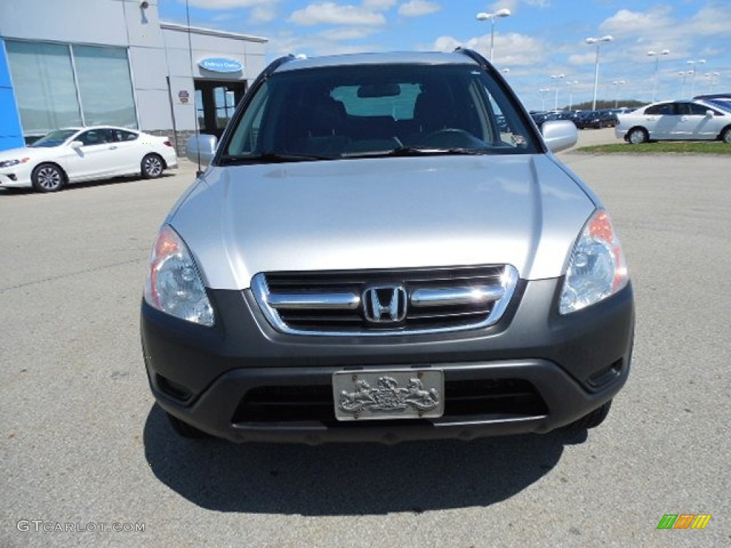 2004 CR-V EX 4WD - Satin Silver Metallic / Black photo #19