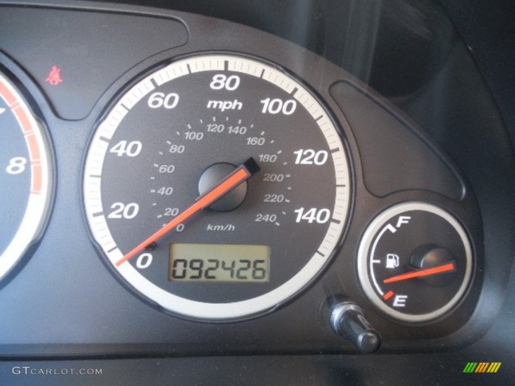 2004 CR-V EX 4WD - Satin Silver Metallic / Black photo #20