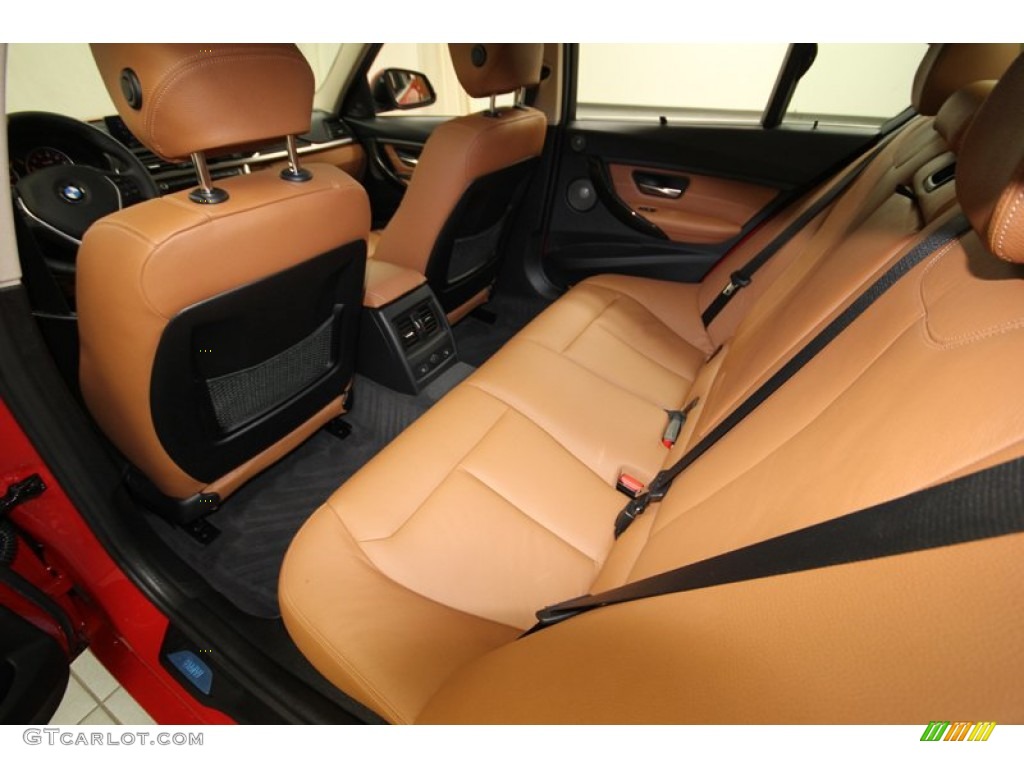 2012 BMW 3 Series 328i Sedan Rear Seat Photo #80465573