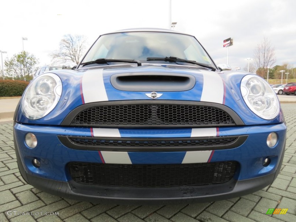 2006 Cooper S Hardtop - Hyper Blue Metallic / Panther Black photo #8