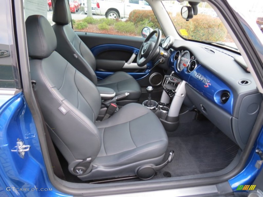 2006 Cooper S Hardtop - Hyper Blue Metallic / Panther Black photo #22