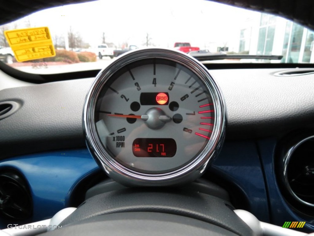 2006 Cooper S Hardtop - Hyper Blue Metallic / Panther Black photo #26