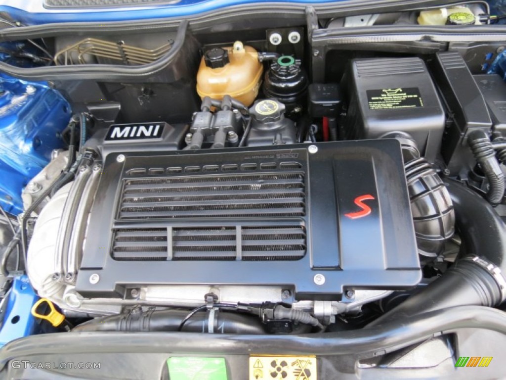 2006 Cooper S Hardtop - Hyper Blue Metallic / Panther Black photo #31