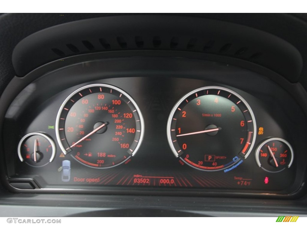 2012 BMW 7 Series 750Li Sedan Gauges Photo #80466783