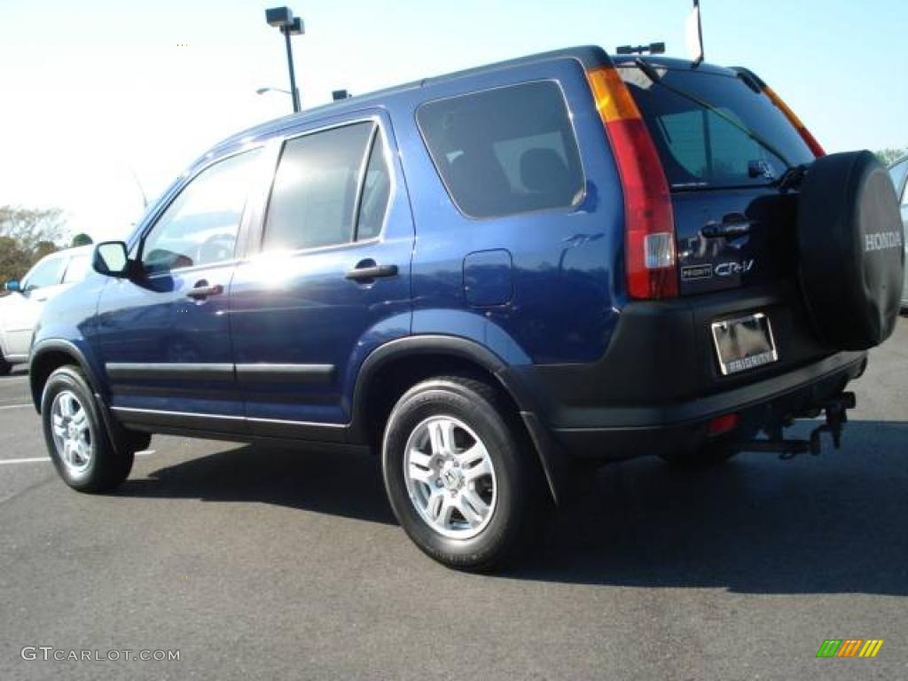 2003 CR-V EX 4WD - Eternal Blue Pearl / Black photo #3