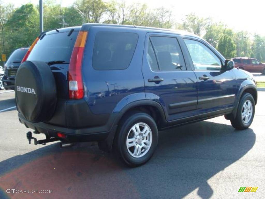 2003 CR-V EX 4WD - Eternal Blue Pearl / Black photo #5