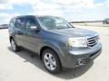 Polished Metal Metallic 2013 Honda Pilot EX-L 4WD Exterior