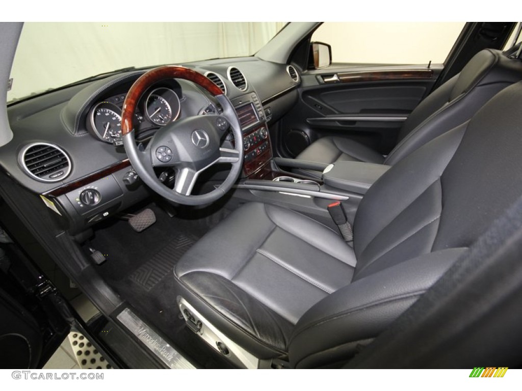 Black Interior 2011 Mercedes-Benz GL 450 4Matic Photo #80467022