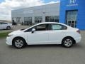 Taffeta White - Civic LX Sedan Photo No. 2