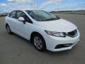 Taffeta White - Civic LX Sedan Photo No. 5