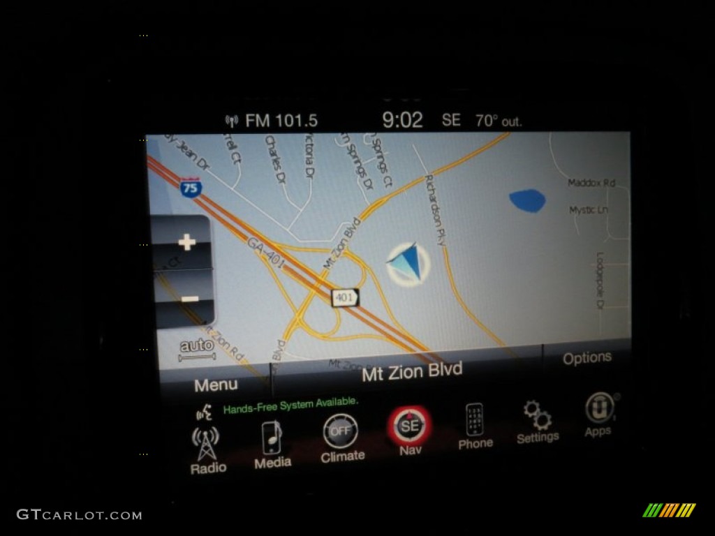 2013 Dodge SRT Viper GTS Coupe Navigation Photo #80467356