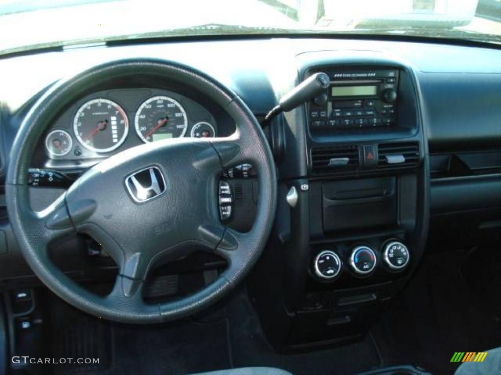 2003 CR-V EX 4WD - Eternal Blue Pearl / Black photo #13