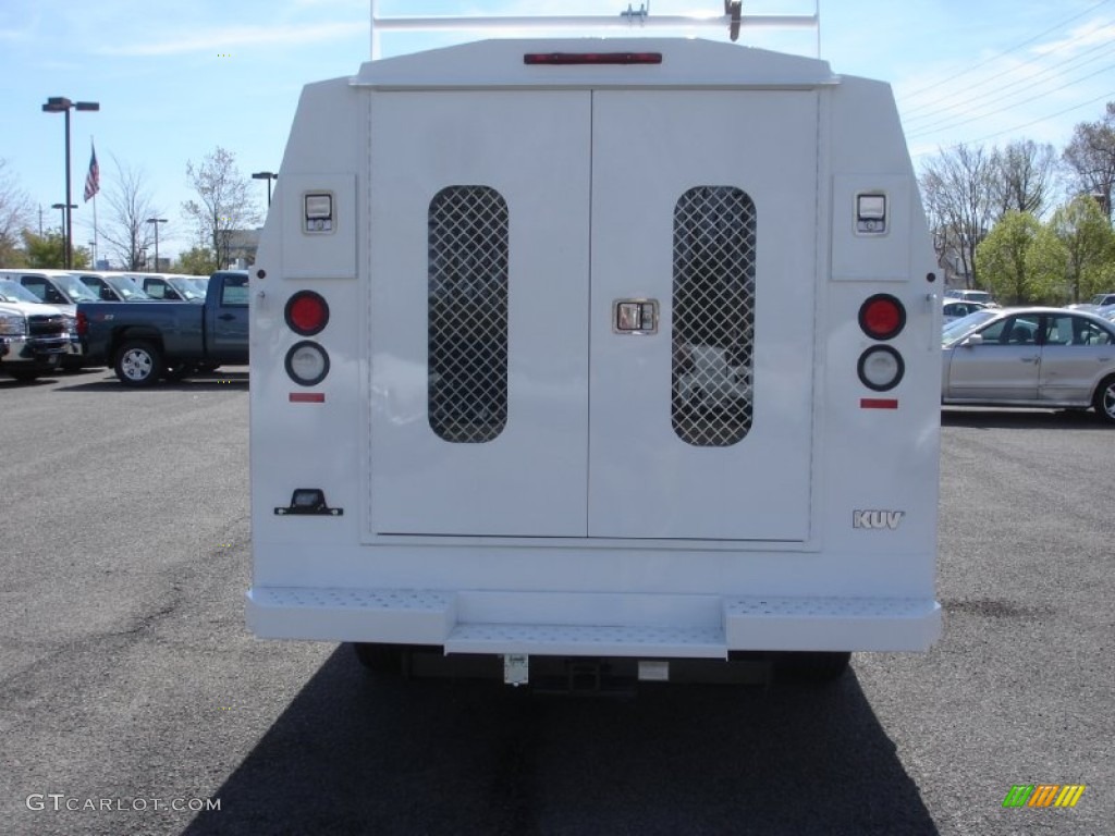 2013 Express Cutaway 3500 Utility Van - Summit White / Medium Pewter photo #5