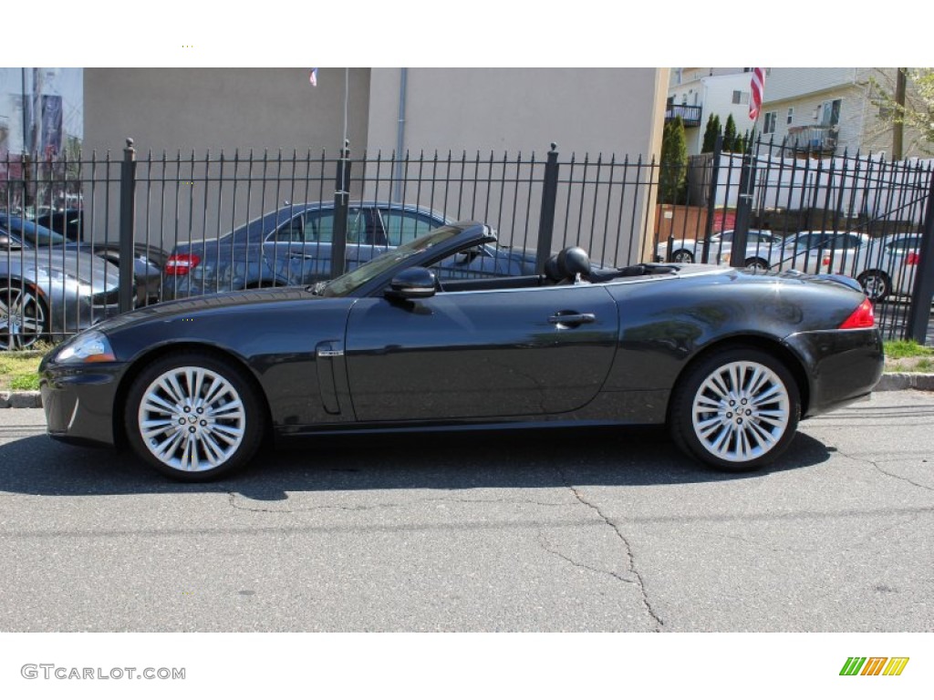 Stratus Grey Metallic 2011 Jaguar XK XK Convertible Exterior Photo #80468718