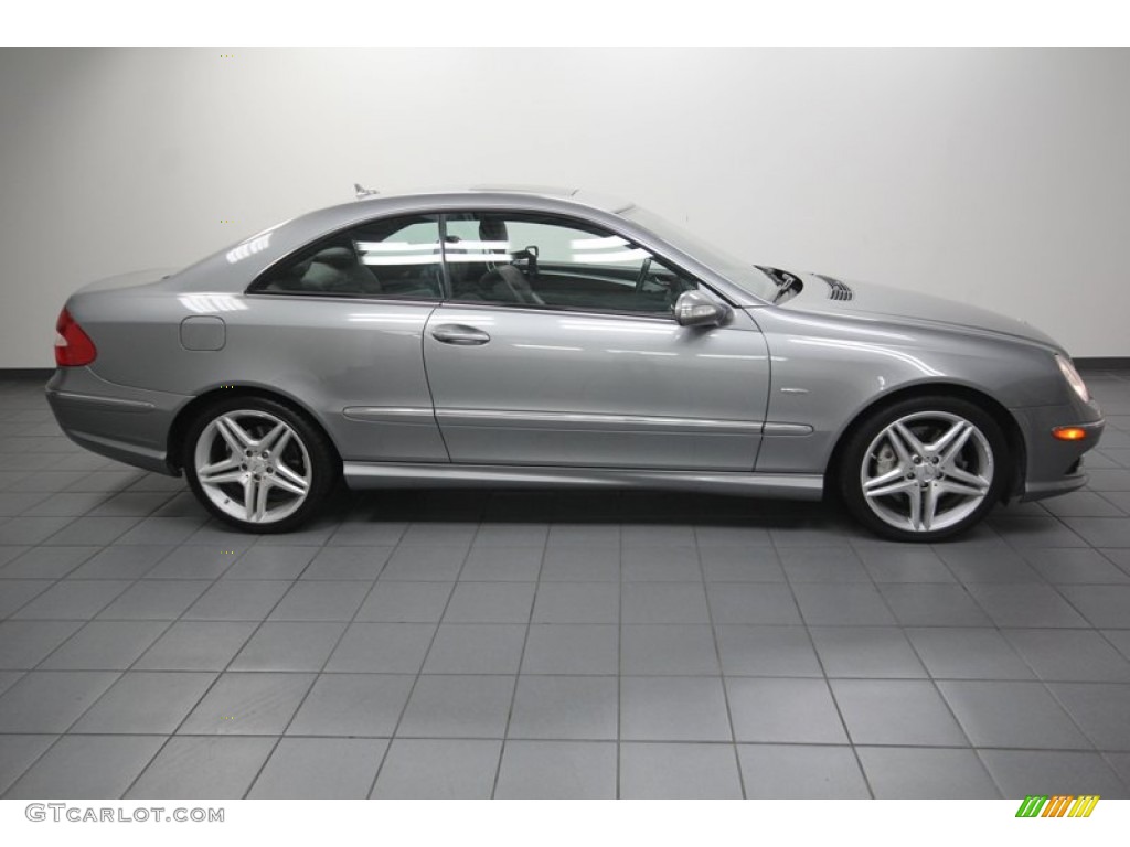 Palladium Silver Metallic 2009 Mercedes-Benz CLK 350 Grand Edition Coupe Exterior Photo #80468789