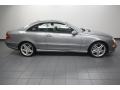 Palladium Silver Metallic 2009 Mercedes-Benz CLK 350 Grand Edition Coupe Exterior