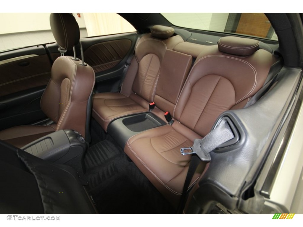 Tobacco Brown Interior 2009 Mercedes-Benz CLK 350 Grand Edition Coupe Photo #80468909