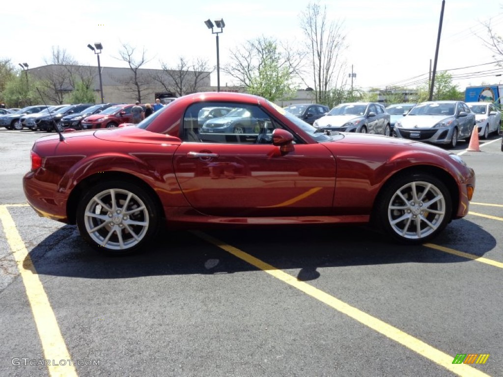 2012 MX-5 Miata Grand Touring Hard Top Roadster - Copper Red Mica / Dune Beige photo #4