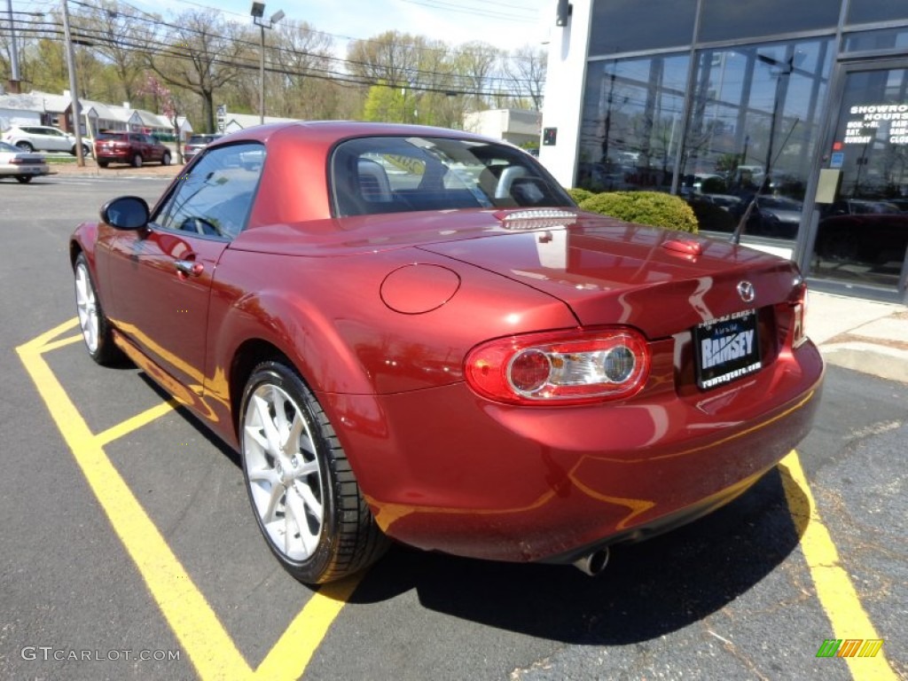 2012 MX-5 Miata Grand Touring Hard Top Roadster - Copper Red Mica / Dune Beige photo #7