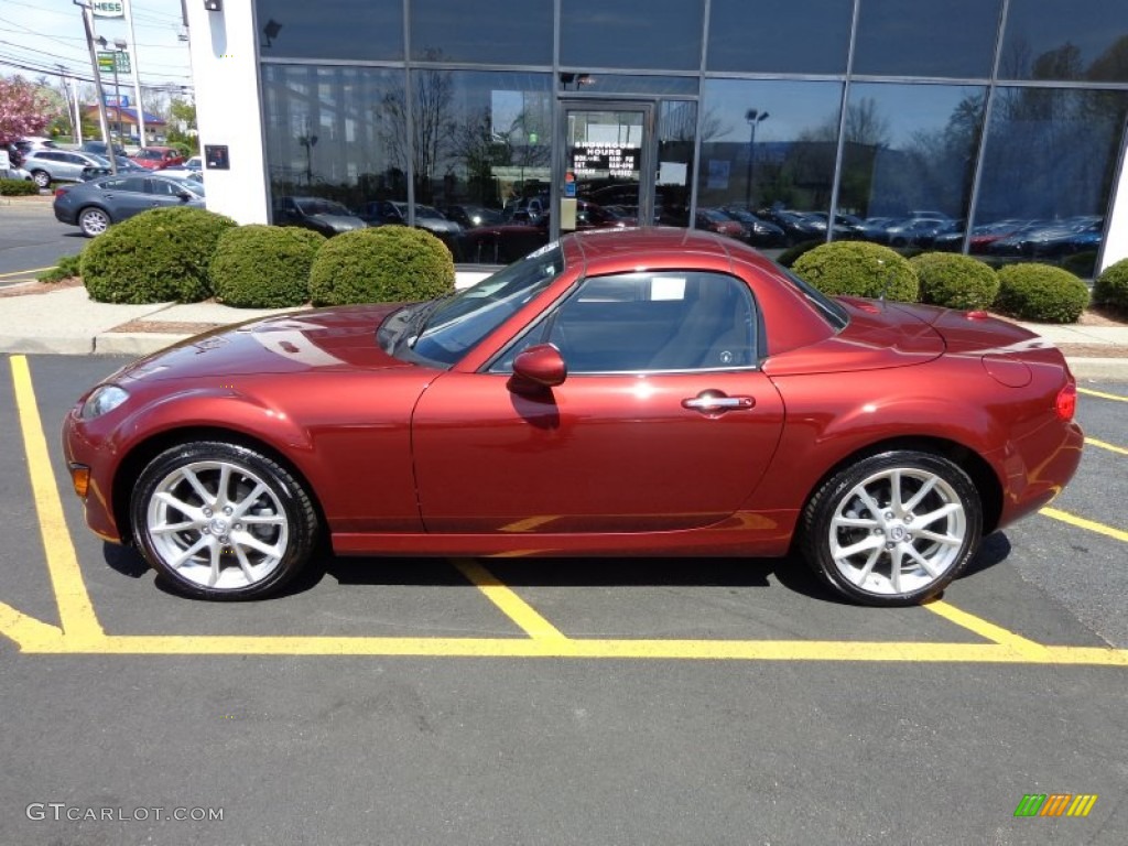 Copper Red Mica 2012 Mazda MX-5 Miata Grand Touring Hard Top Roadster Exterior Photo #80469077